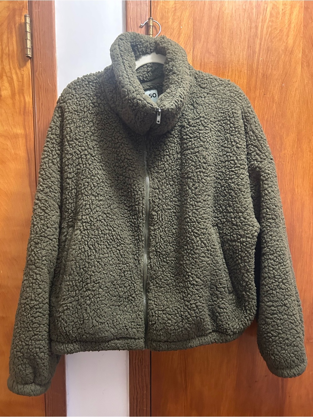 Sherpa Zip-Up Jacket - Women